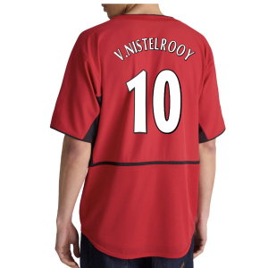 2002-2004 Manchester United Home Retro Shirt (V.Nistelrooy 10)