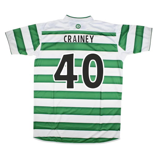 2003-2004 Celtic Retro Home Shirt (Crainey 40)