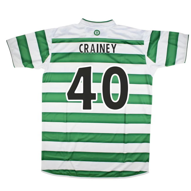 2003-2004 Celtic Retro Home Shirt (Crainey 40)