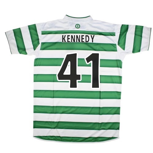 2003-2004 Celtic Retro Home Shirt (Kennedy 41)