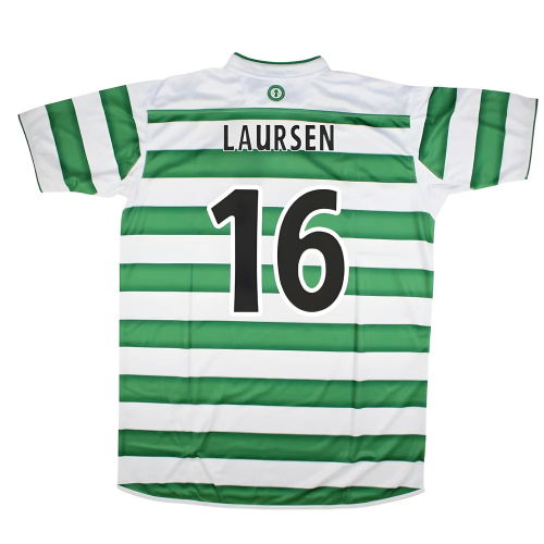 2003-2004 Celtic Retro Home Shirt (Laursen 16)
