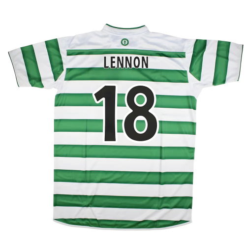 2003-2004 Celtic Retro Home Shirt (Lennon 18)