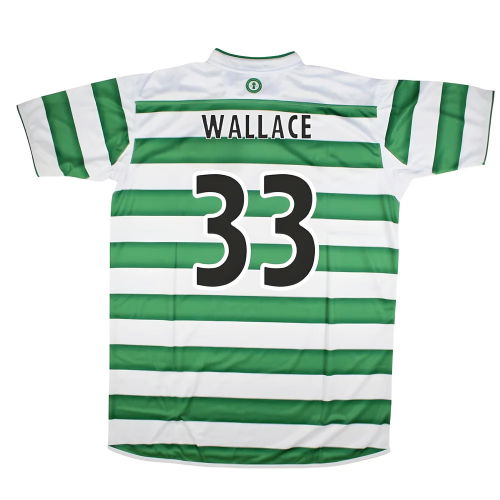 2003-2004 Celtic Retro Home Shirt (Wallace 33)