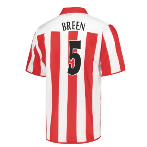 2004-2005 Sunderland Retro Home Shirt (Breen 5)