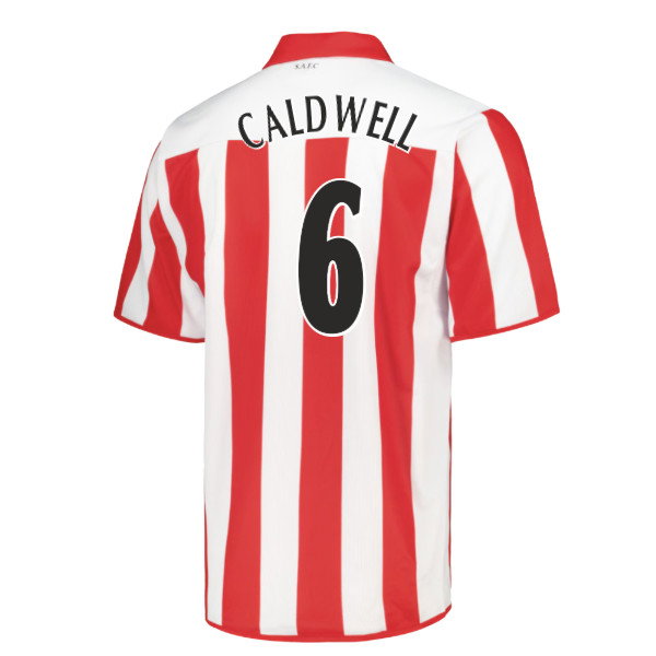 2004-2005 Sunderland Retro Home Shirt (Caldwell 6)