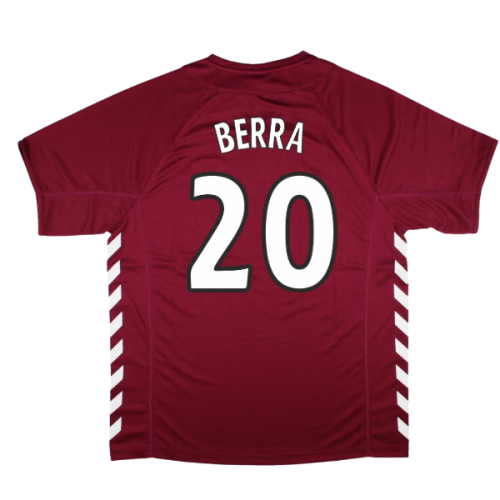 2005-2006 Hearts Home Retro Shirt (BERRA 20)