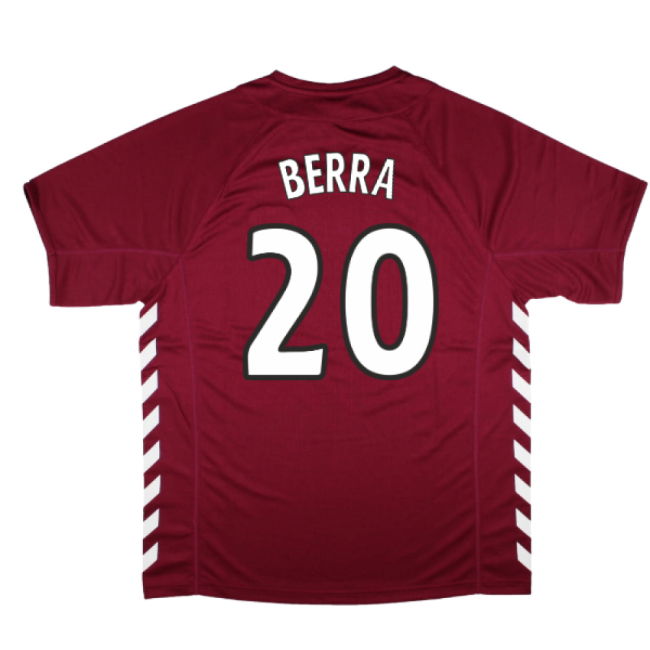 2005-2006 Hearts Home Retro Shirt (BERRA 20)