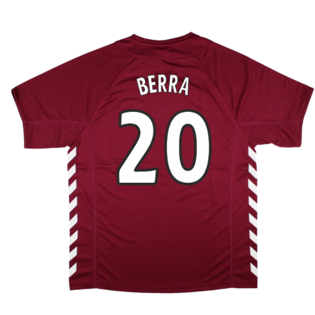 2005-2006 Hearts Home Retro Shirt (BERRA 20)