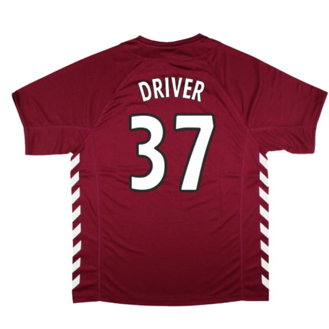 2005-2006 Hearts Home Retro Shirt (Driver 37)