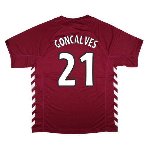 2005-2006 Hearts Home Retro Shirt (Goncalves 21)