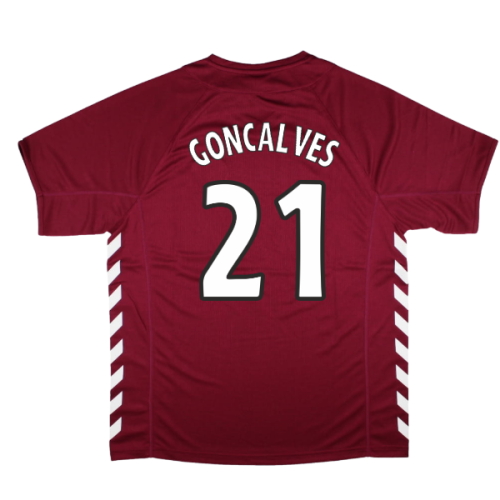 2005-2006 Hearts Home Retro Shirt (Goncalves 21)