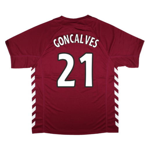 2005-2006 Hearts Home Retro Shirt (Goncalves 21)