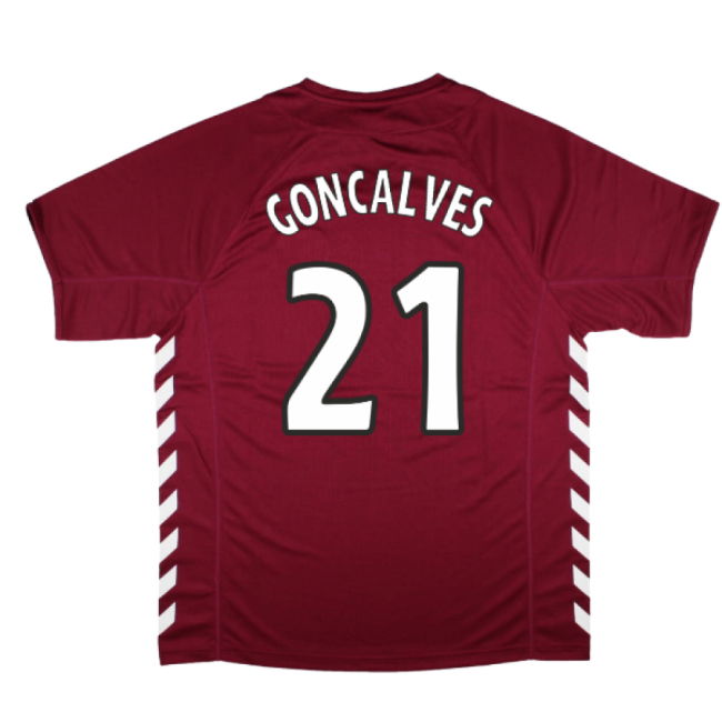 2005-2006 Hearts Home Retro Shirt (Goncalves 21)