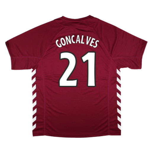 2005-2006 Hearts Home Retro Shirt (Goncalves 21)