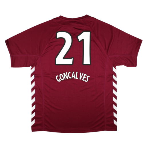 2005-2006 Hearts Home Retro Shirt (Goncalves 21)