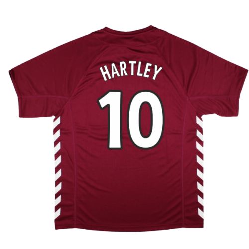 2005-2006 Hearts Home Retro Shirt (Hartley 10)