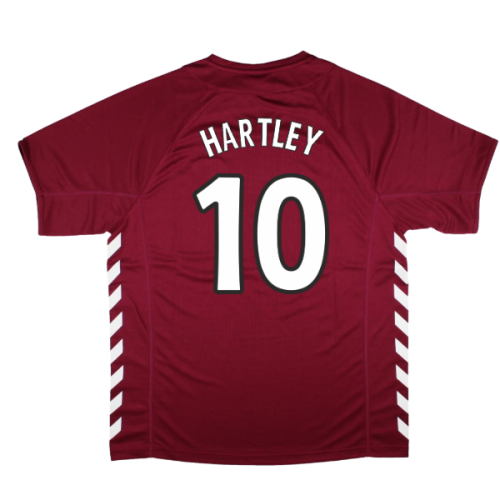 2005-2006 Hearts Home Retro Shirt (Hartley 10)