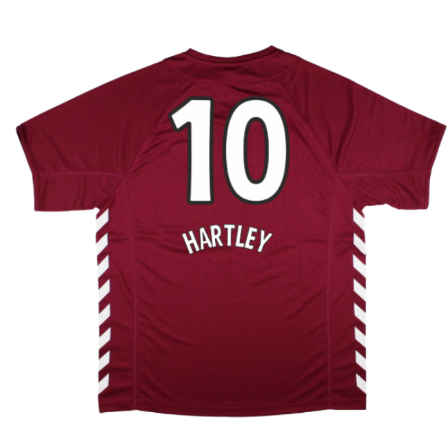 2005-2006 Hearts Home Retro Shirt (Hartley 10)