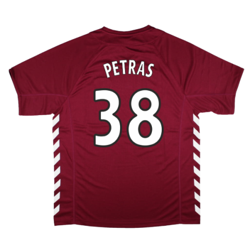 2005-2006 Hearts Home Retro Shirt (Petras 38)
