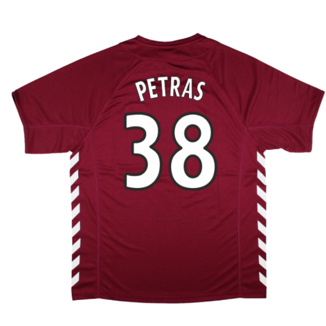 2005-2006 Hearts Home Retro Shirt (Petras 38)