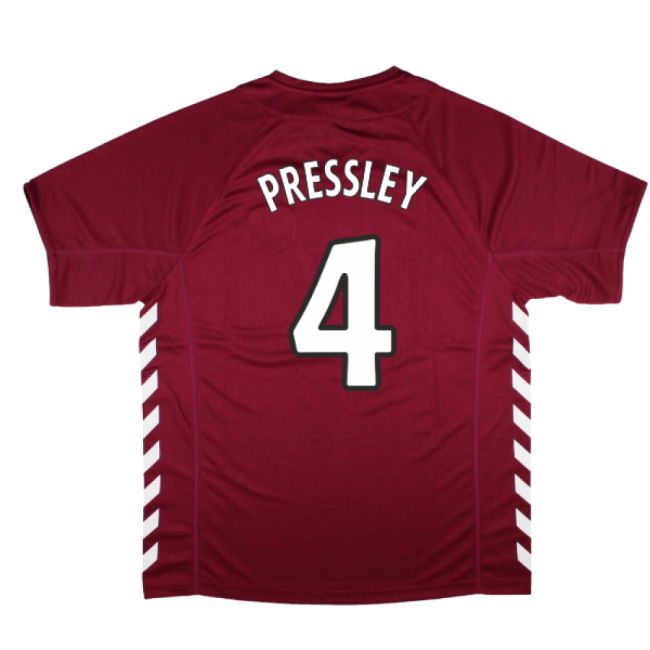 2005-2006 Hearts Home Retro Shirt (PRESSLEY 4)