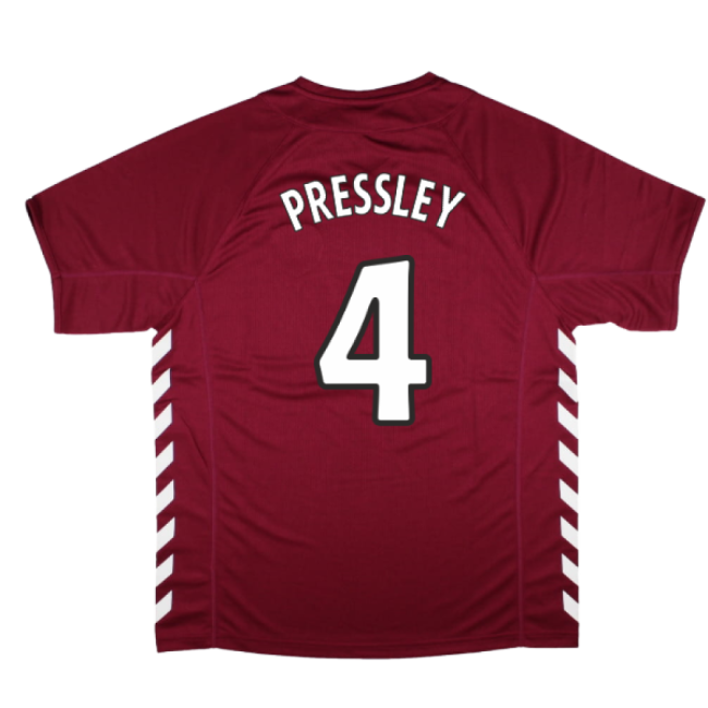 2005-2006 Hearts Home Retro Shirt (PRESSLEY 4)