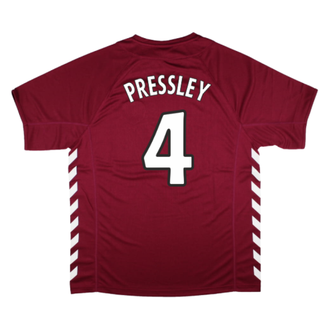 2005-2006 Hearts Home Retro Shirt (PRESSLEY 4)