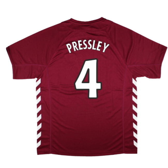 2005-2006 Hearts Home Retro Shirt (PRESSLEY 4)