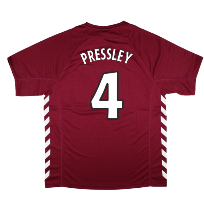 2005-2006 Hearts Home Retro Shirt (PRESSLEY 4)