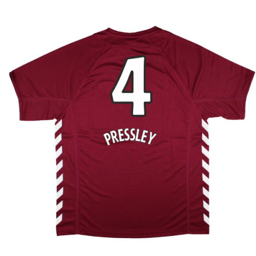 2005-2006 Hearts Home Retro Shirt (PRESSLEY 4)