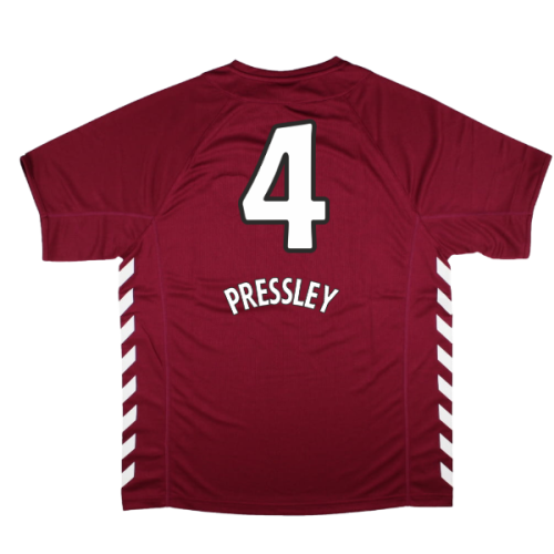 2005-2006 Hearts Home Retro Shirt (PRESSLEY 4)