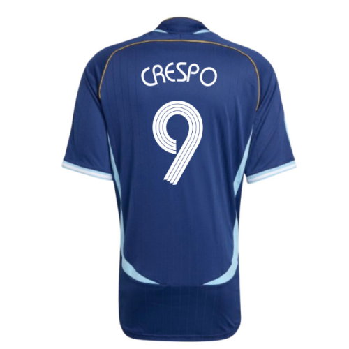 2006 Argentina adidas Reissue Away Shirt (Crespo 9)