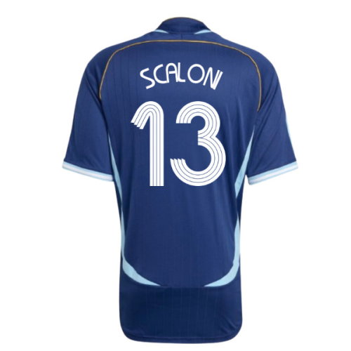 2006 Argentina adidas Reissue Away Shirt (Scaloni 13)