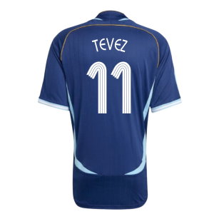 2006 Argentina adidas Reissue Away Shirt (Tevez 11)