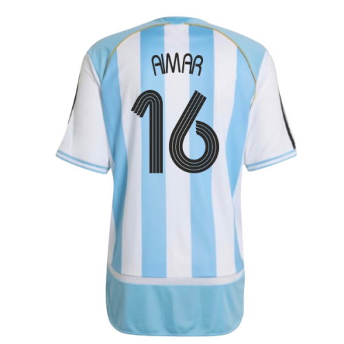 2006 Argentina adidas Reissue Home Shirt (Aimar 16)