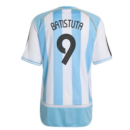 2006 Argentina adidas Reissue Home Shirt (Batistuta 9)