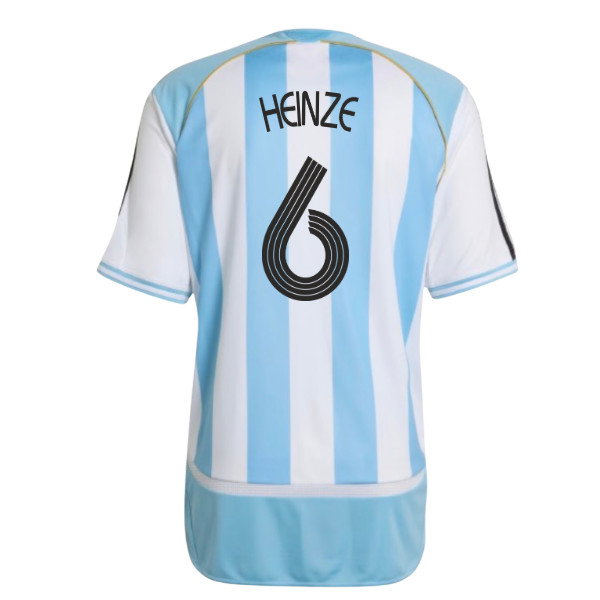 2006 Argentina adidas Reissue Home Shirt (Heinze 6)