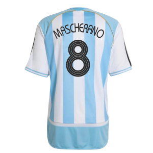 2006 Argentina adidas Reissue Home Shirt (Mascherano 8)