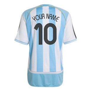 2006 Argentina adidas Reissue Home Shirt (Your Name)