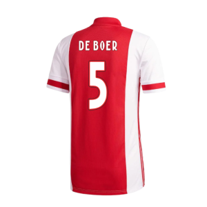 2020-2021 Ajax Home Shirt (Kids) (DE BOER 5)