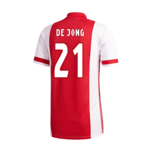 2020-2021 Ajax Home Shirt (Kids) (DE JONG 21)