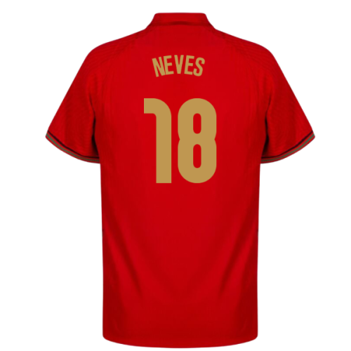 2020-2021 Portugal Home Shirt (Neves 18)