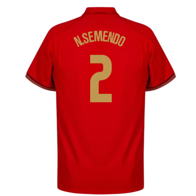 2020-2021 Portugal Home Shirt (N.SEMENDO 2)