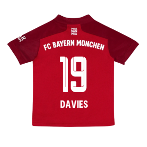 2021-2022 Bayern Munich Home Mini Kit (DAVIES 19)
