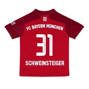 2021-2022 Bayern Munich Home Mini Kit (SCHWEINSTEIGER 31)