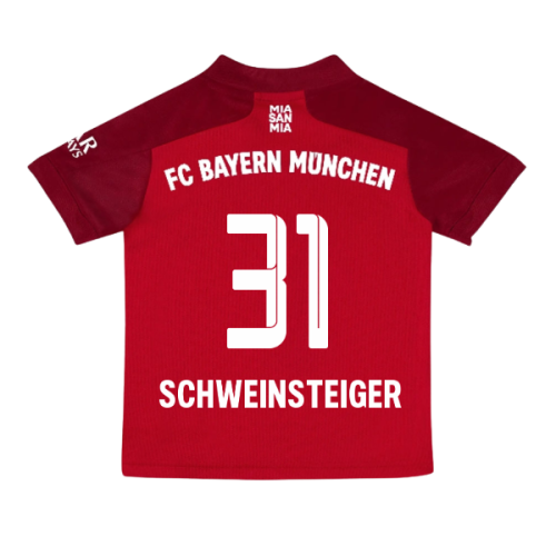 2021-2022 Bayern Munich Home Mini Kit (SCHWEINSTEIGER 31)