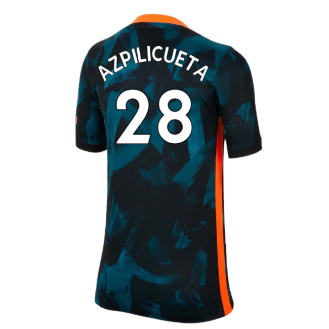 2021-2022 Chelsea 3rd Shirt (Kids) (AZPILICUETA 28)