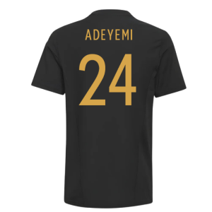 2022-2023 Germany Core Tee (Black) - Kids (Adeyemi 24)