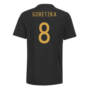 2022-2023 Germany Core Tee (Black) - Kids (Goretzka 8)