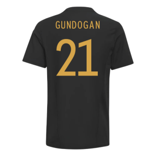 2022-2023 Germany Core Tee (Black) - Kids (Gundogan 21)
